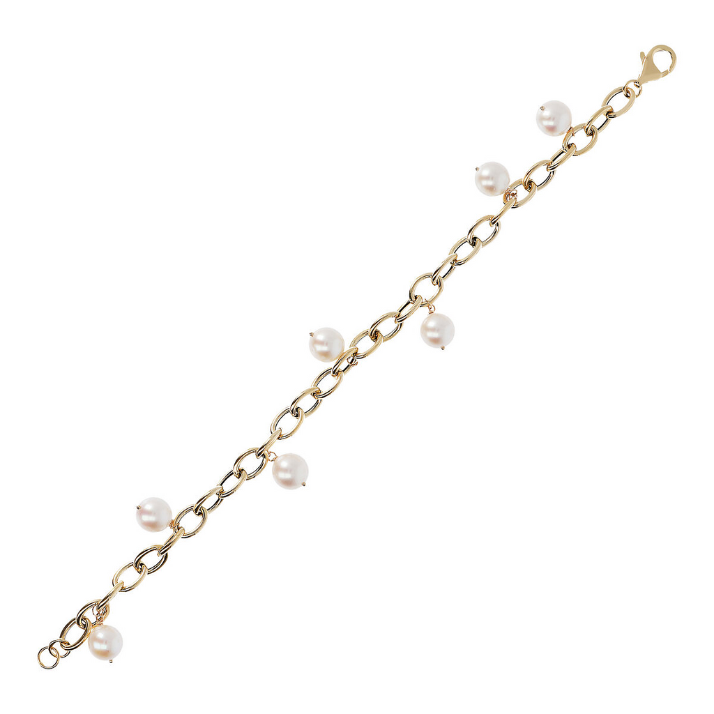 Freshwater Double Pearl Bracelet | Cultured pearl bracelet, Pearls, Pearl  bracelet